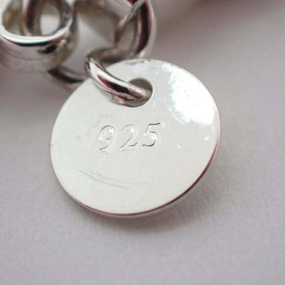 TIFFANY Silver Charm Bracelet - Picture 5 of 9